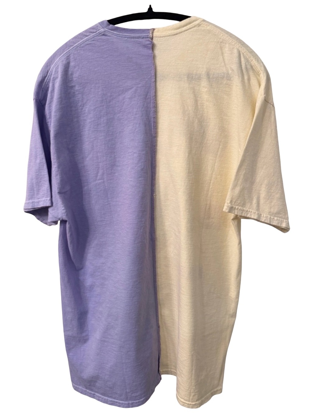 Pacsun Split Graphic T Shirt Large Colorblock East League Academy Y2K Streetwear - Picture 2 of 6
